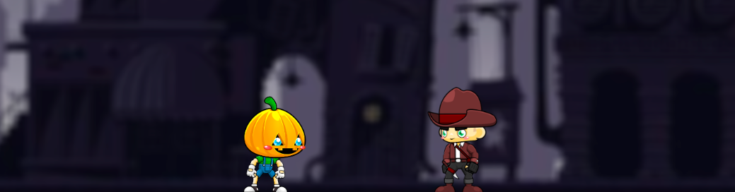 Personagens de Pumpkin Run